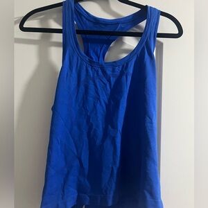 BLUE LULULEMON TANK